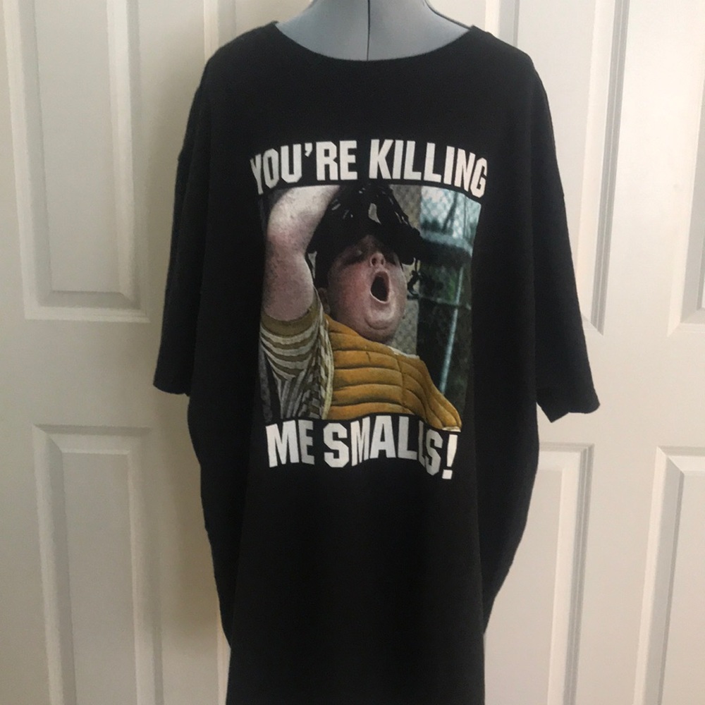 The Sand Lot Movie You’re Killing Me Smalls Black Graphic T-Shirt Big & Tall 4X